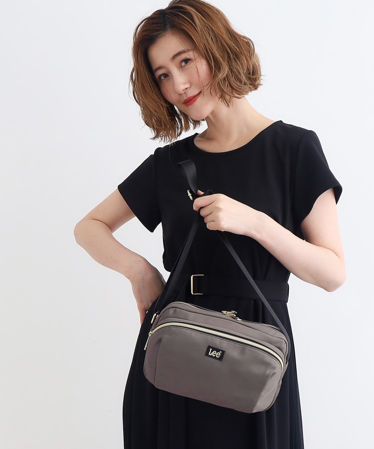 Lee別注】ラウンドZipショルダー(ショルダーバッグ) | grove Lee別注】ラウンドZipショルダー(ショルダーバッグ) | grove