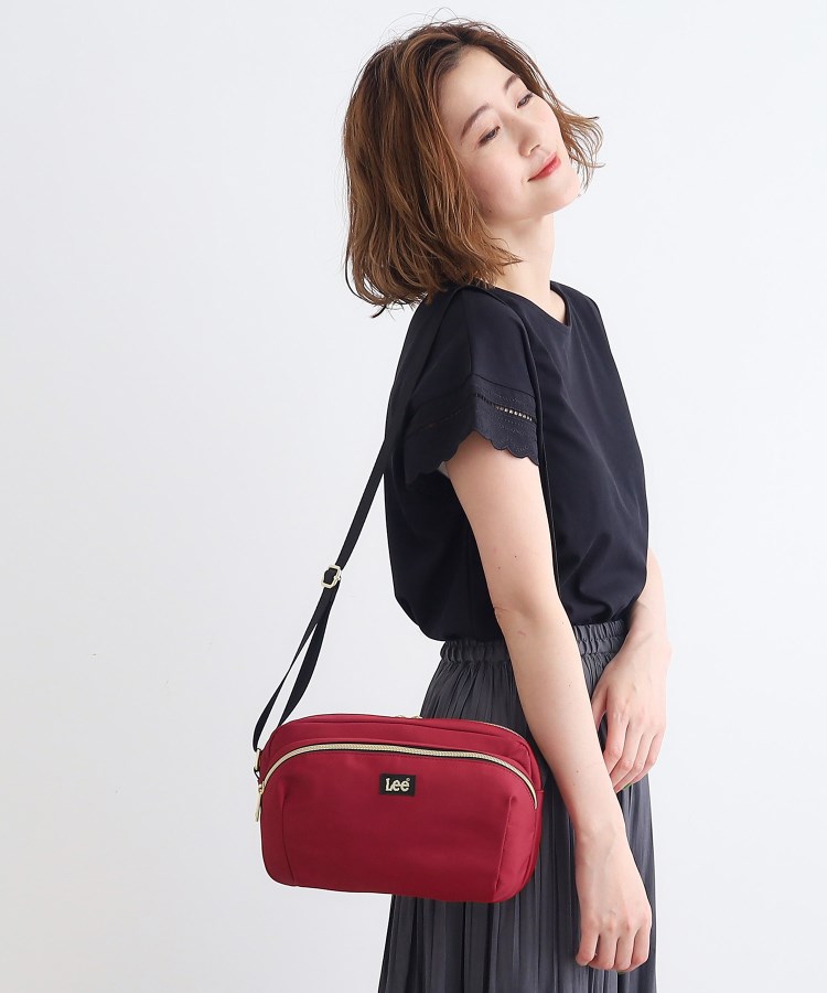 Lee別注】ラウンドZipショルダー(ショルダーバッグ) | grove Lee別注】ラウンドZipショルダー(ショルダーバッグ) | grove