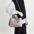 グローブ(grove)の【人間工学】ダブルタッセルショルダー ブラックシルバー(009)