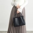 グローブ(grove)の人間工学 パイピングハンドル2WAYトート ブラック(019)