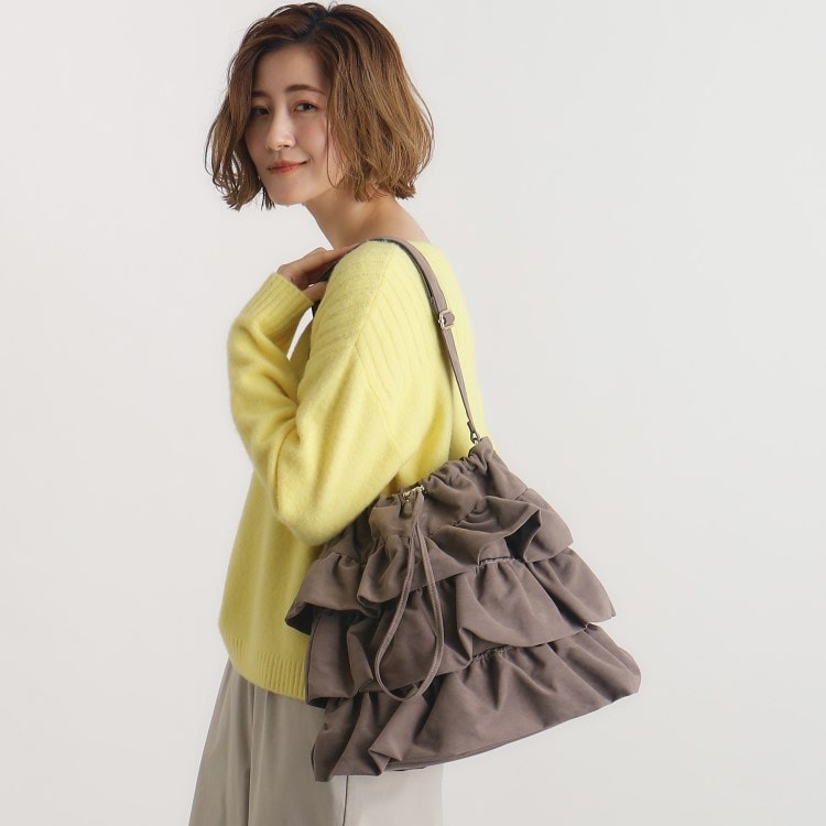 グローブ(grove)のティアードドロストショルダー ショルダーバッグ