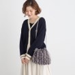 グローブ(grove)のチュールティアード巾着ショルダー1