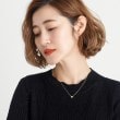 グローブ(grove)のイニシャルショートネックレス5