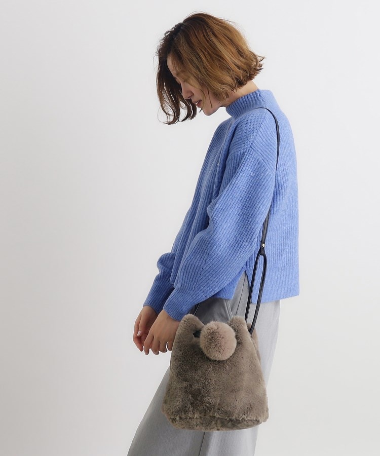 グローブ(grove)のエコファーポン付き2WAYショルダー3