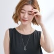 グローブ(grove)の【ネックホルダー】変形オーバルチェーンネックレス5