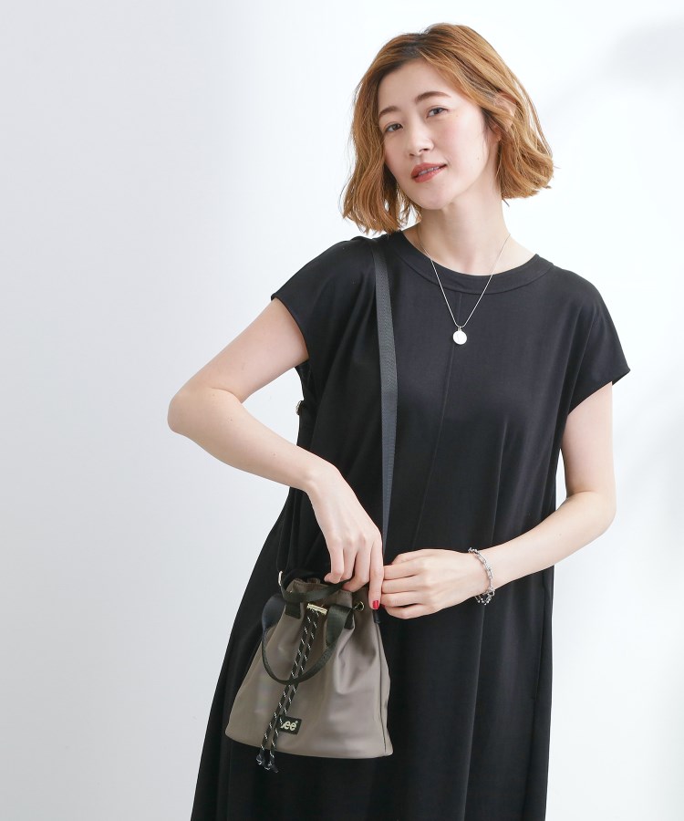 グローブ(grove)の【Lee別注・撥水】巾着ハンドルショルダー1