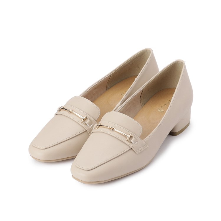 グローブ(grove)のビットヒールローファー パンプス
