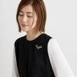 グローブ(grove)のメタルラインビジューパール調ブローチ【入卒対応可】7