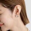 グローブ(grove)の痛くなりにくいパール調ビジューイヤリング【入卒対応可】4