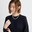 グローブ(grove)のガラスパールネックレス【入卒対応可】5