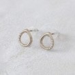 グローブ(grove)のキュービックビジュードロップフォルムピアス【入卒対応可】 ゴールド(007)
