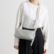 グローブ(grove)のスクエアミニワイドショルダー サックスブルー(090)