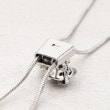 グローブ(grove)のメタルローズループタイネックレス5