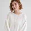 グローブ(grove)のダイヤ調レーンリボンネックレス5