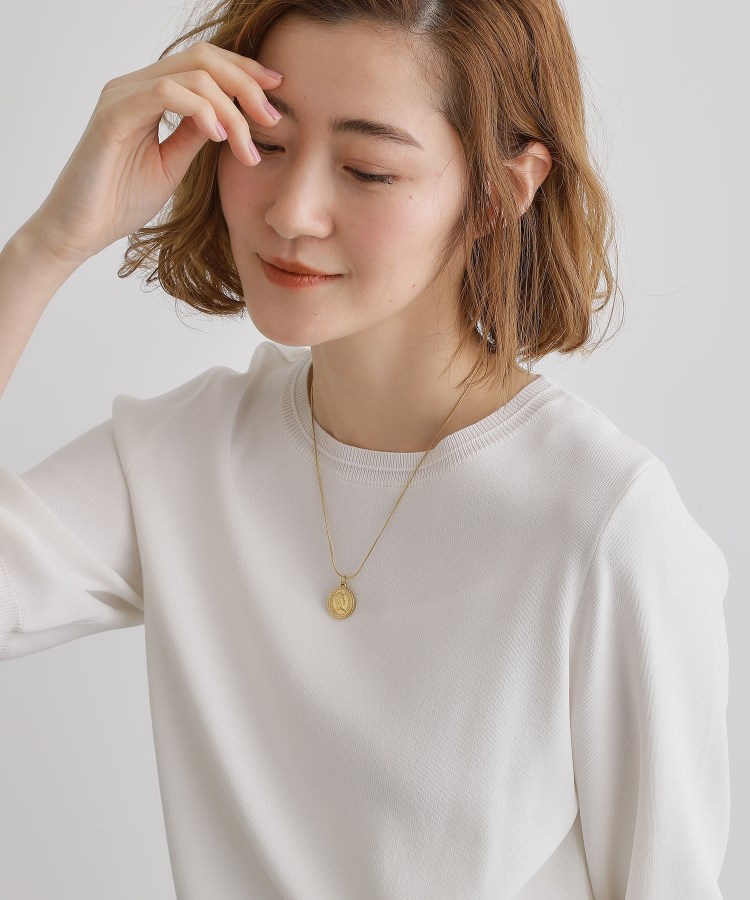 グローブ(grove)の【ステンレス】コインチェーンネックレス5