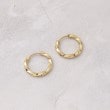 グローブ(grove)の【ステンレス】ニュアンスフープピアス1