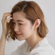 グローブ(grove)の【ステンレス】メタルビジューフープピアス5