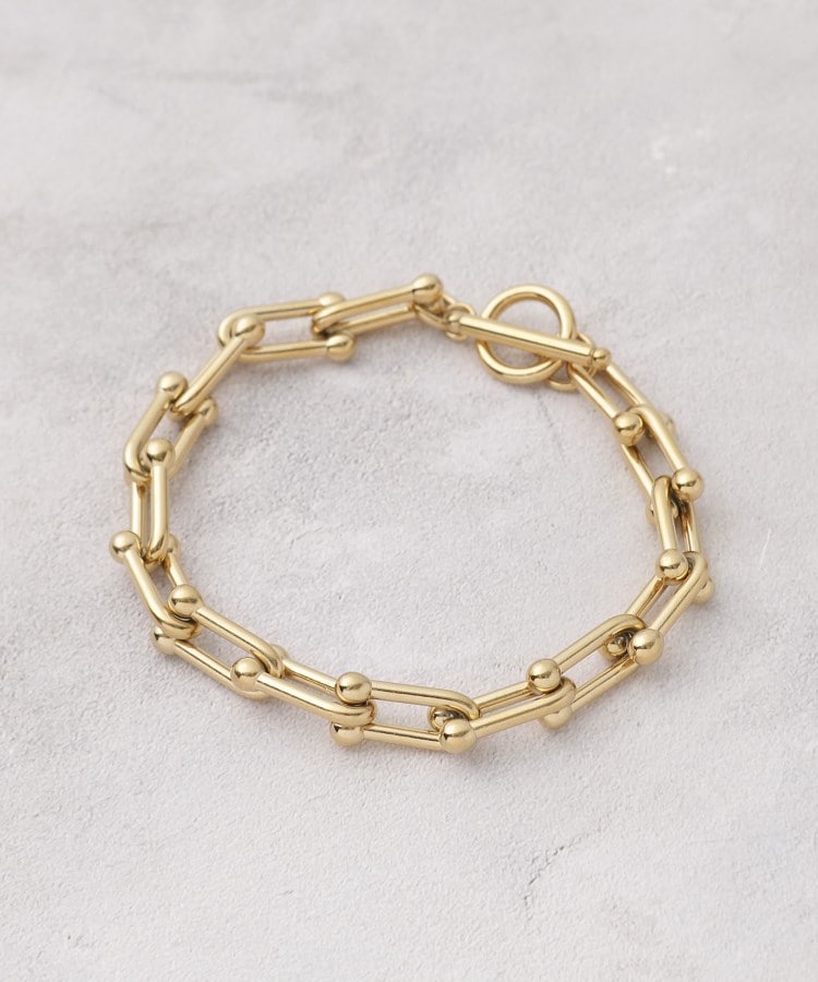 ステンレス】マンテルチェーンブレスレット(ブレスレット ステンレス】マンテルチェーンブレスレット(ブレスレット