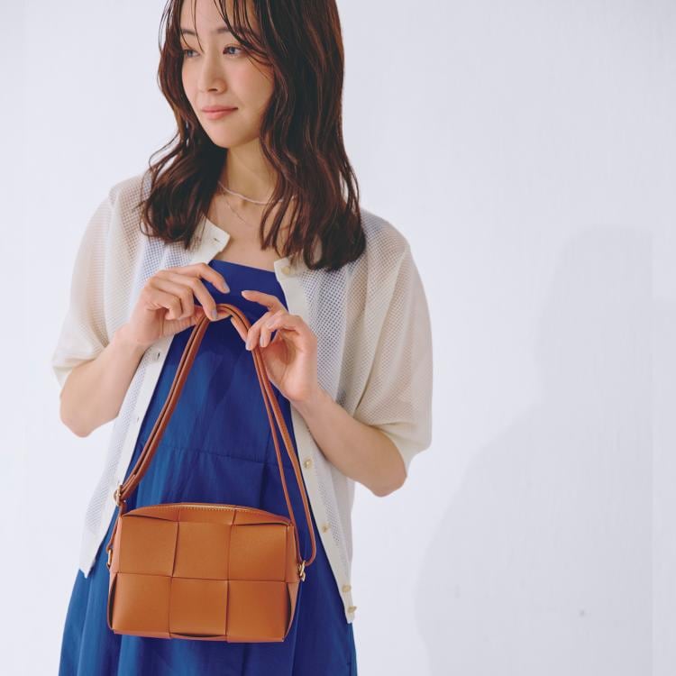 グローブ(grove)のメッシュミニショルダー ショルダーバッグ