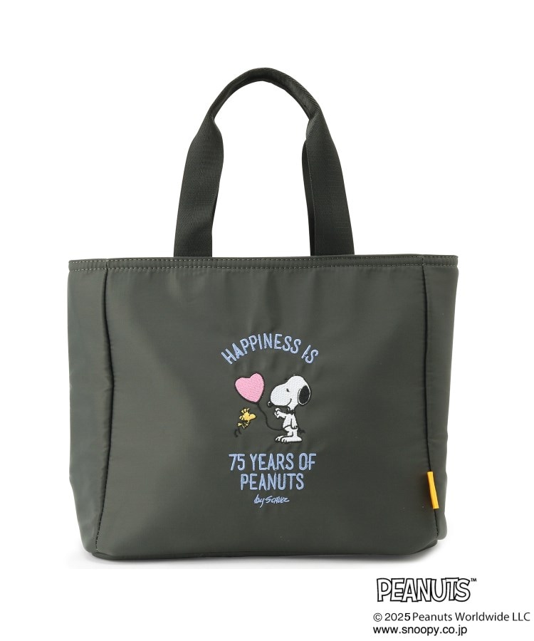 PEANUTS75th】ナイロン刺繍トート(トートバッグ) | grove PEANUTS75th】ナイロン刺繍トート(トートバッグ) | grove