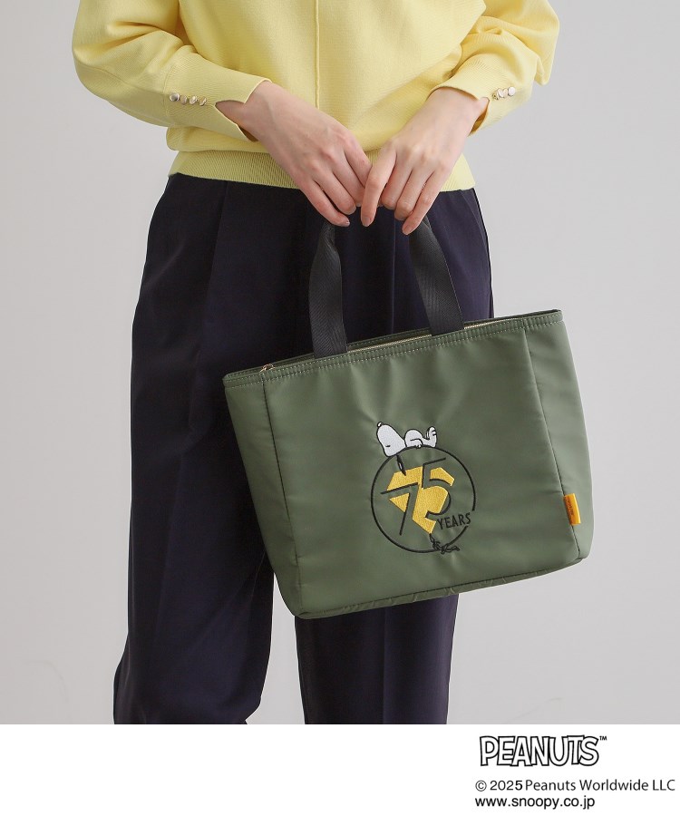 PEANUTS75th】ナイロン刺繍トート(トートバッグ) | grove PEANUTS75th】ナイロン刺繍トート(トートバッグ) | grove