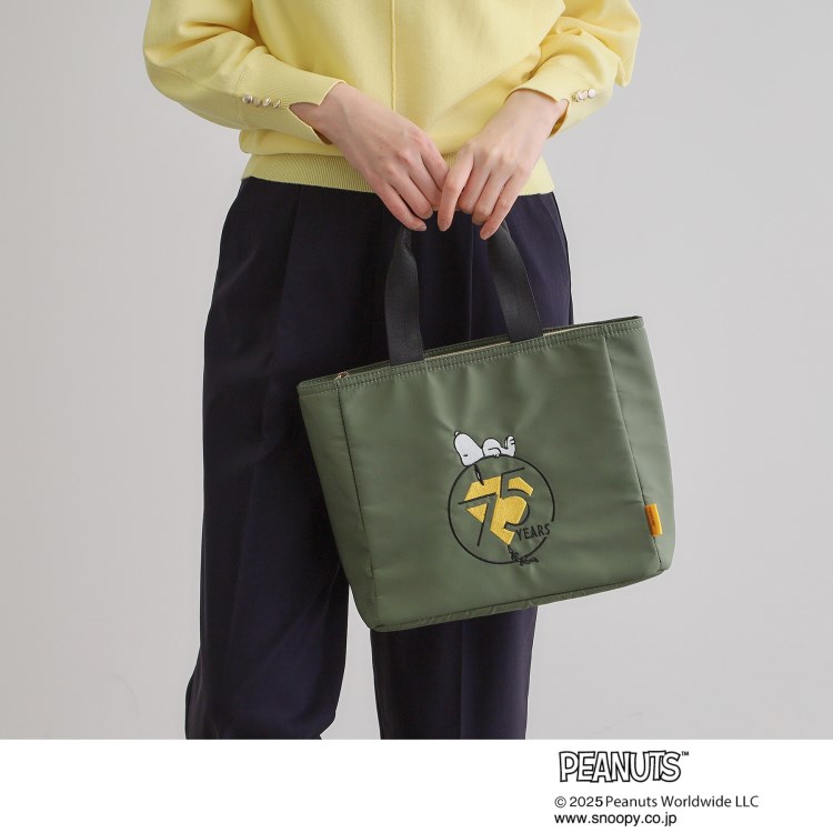グローブ(grove)の【PEANUTS75th】ナイロン刺繍トート トートバッグ