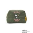 グローブ(grove)の【PEANUTS75th】ナイロン刺繍ポーチ カーキ(027)