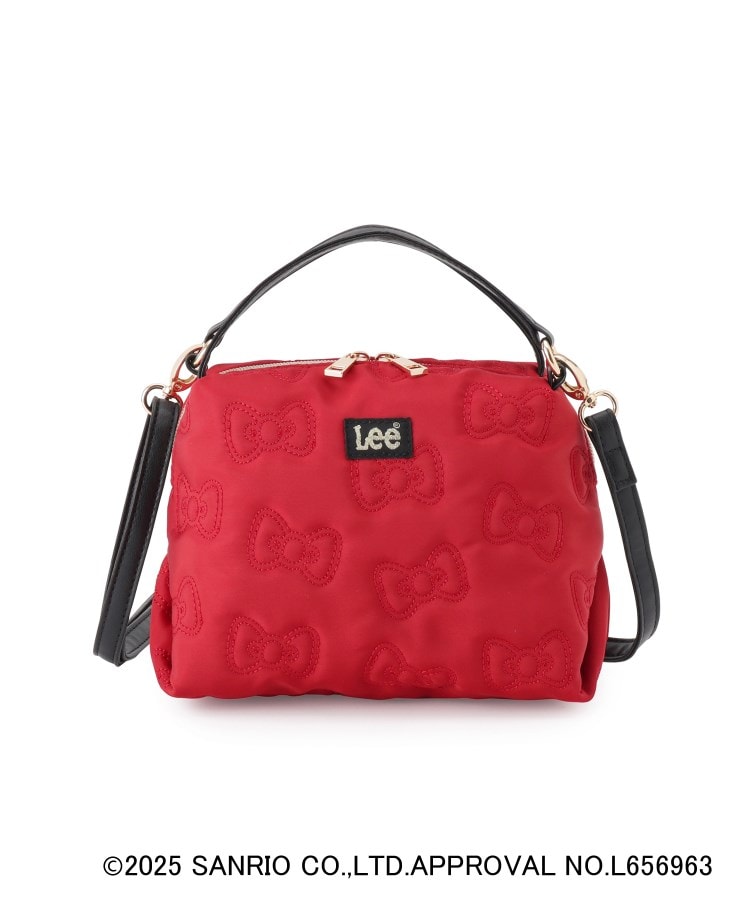 ハローキティ】Lee別注ダブルハンドル2WAYショルダー ハローキティ】Lee別注ダブルハンドル2WAYショルダー