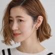 グローブ(grove)のビッグクリアメタルイヤリング6