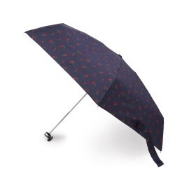 グローブ(grove)のチェリー柄晴雨兼用折り畳み傘