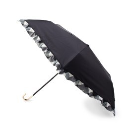 グローブ(grove)のWpc. 遮光チェックフリル折り畳み傘（晴雨兼用） 折りたたみ傘