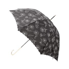 グローブ(grove)のbecause ラインフラワー長傘（晴雨兼用） 長傘