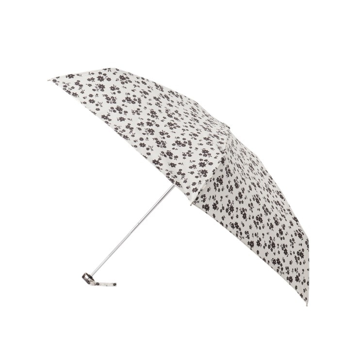 グローブ(grove)のジッパーポーチシルエットフローレットミニ 折りたたみ傘