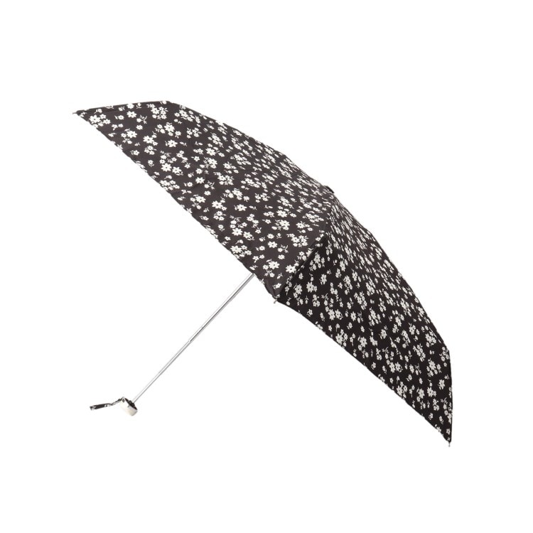 グローブ(grove)のジッパーポーチシルエットフローレットミニ 折りたたみ傘