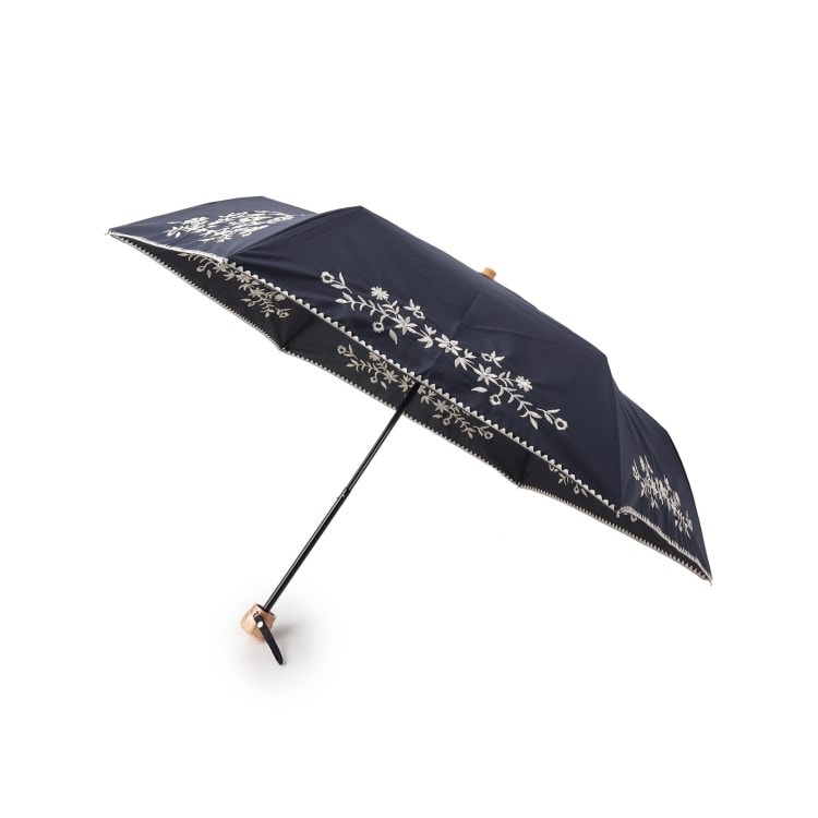 グローブ(grove)のbecause ボヘミアンフラワーパラソルミニ 折りたたみ傘