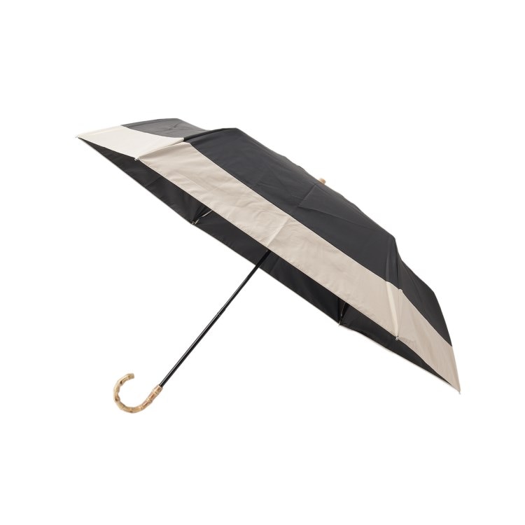 グローブ(grove)のbecause ラージ遮光バイカラートートバッグミニ 折りたたみ傘