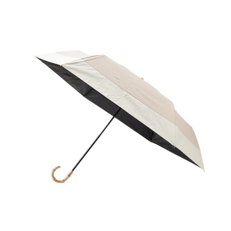 グローブ(grove)のbecause ラージ遮光バイカラートートバッグミニ 折りたたみ傘