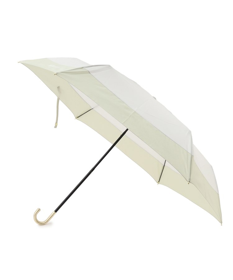 グローブ(grove)の切り継ぎプレーンミニ雨傘【晴雨兼用】 オフホワイト(003)