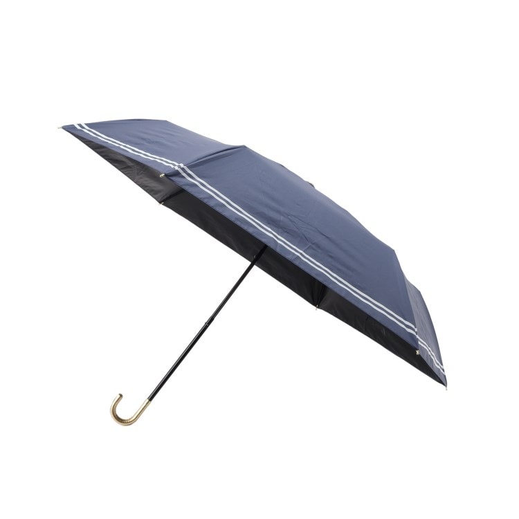 グローブ(grove)のセーラーラインミニ日傘【晴雨兼用】【遮光率・UVカット率100％／UPF50＋】 折りたたみ傘