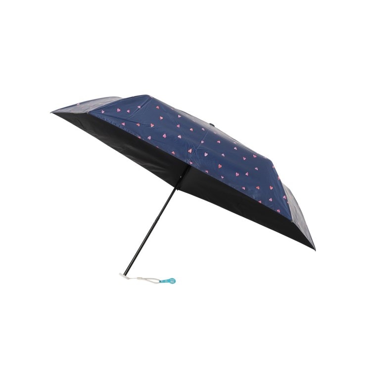 グローブ(grove)の遮光軽量 水彩ハート ミニ 折りたたみ傘 折りたたみ傘