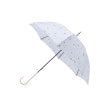 グローブ(grove)の【晴雨兼用】トーンフラワーアンブレラ（長傘） サックスブルー(090)