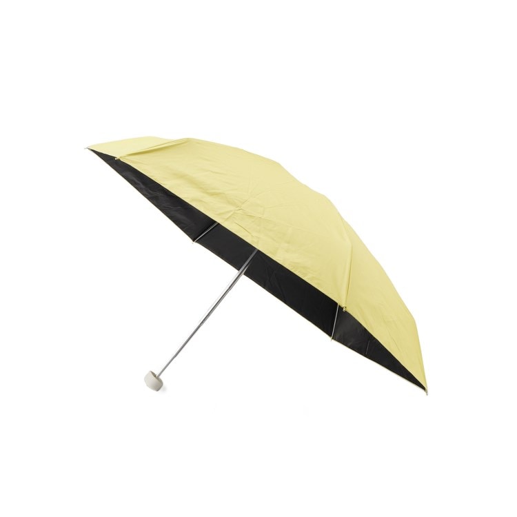 グローブ(grove)の【晴雨兼用】PUファボカラーミーアンブレラミニ 折りたたみ傘
