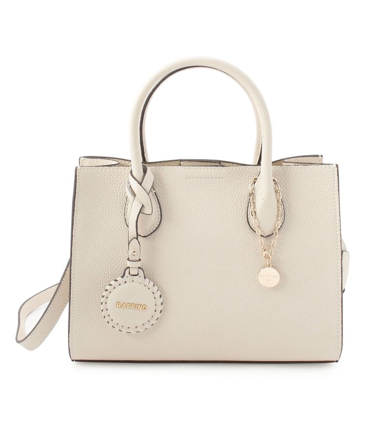 LIZA BUYING GOODS(リザ バイイング グッズ) 【LIZA(リザ)】ラフィーノ シンプルスクエアトートBAG(mini)