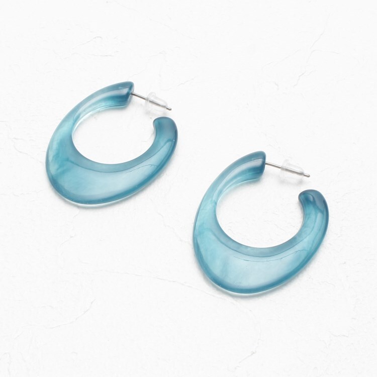 樹脂ぷっくりフープピアス ヘッドアクセサリー Its Demo イッツデモ ワールド オンラインストア World Online Store 樹脂ぷっくりフープピアス ヘッドアクセサリー Its Demo イッツデモ ワールド オンラインストア World Online Store