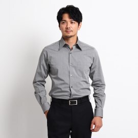 タケオキクチ(TAKEO KIKUCHI)の絣 シャンブレー シャツ ドレスシャツ