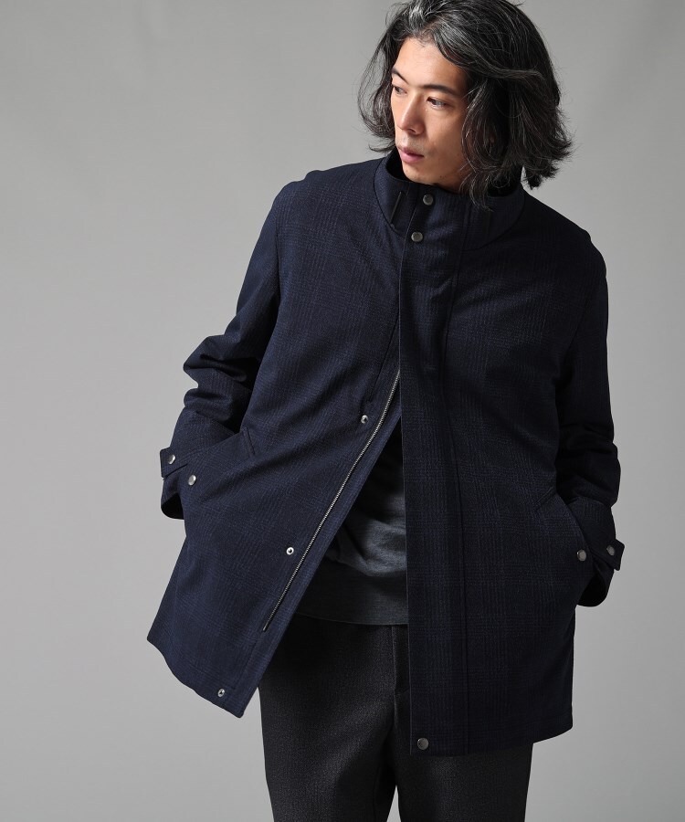 A/W TAKEO KIKUCHI タケオキクチ ライナー付きウールコート 4