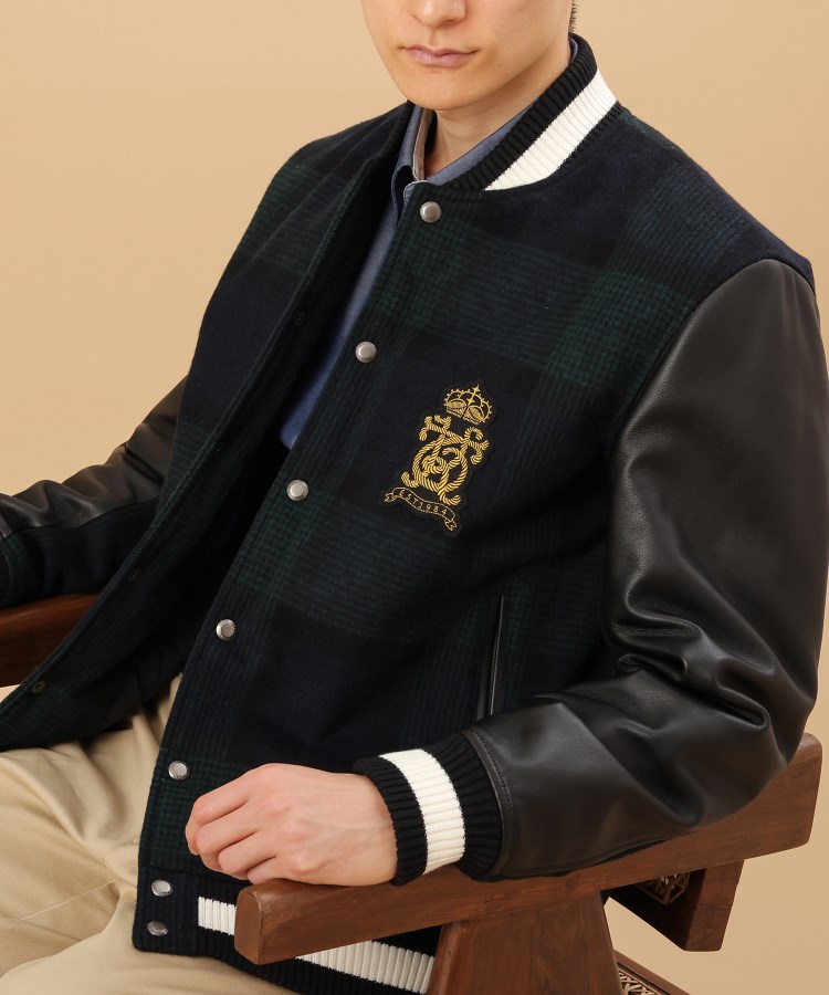 サイズM *p(R)ojectR® Logo Varsity Jacket - アウター