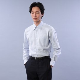 タケオキクチ(TAKEO KIKUCHI)のカゴメ ジャカードシャツ ドレスシャツ