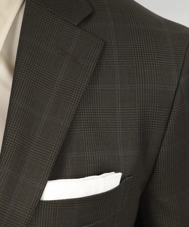 DORMEUIL】カラーグレンチェック スーツ(スーツセット) | TAKEO
