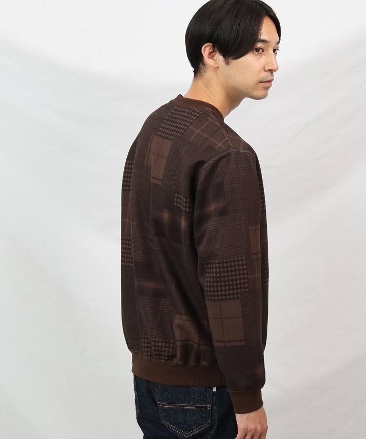 タケオキクチ(TAKEO KIKUCHI)の【Down Fabric】パッチワークパターン スウェット25